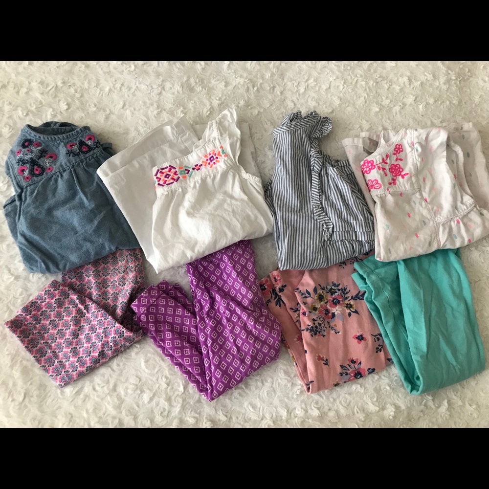 Girls Pants Sets Bundle